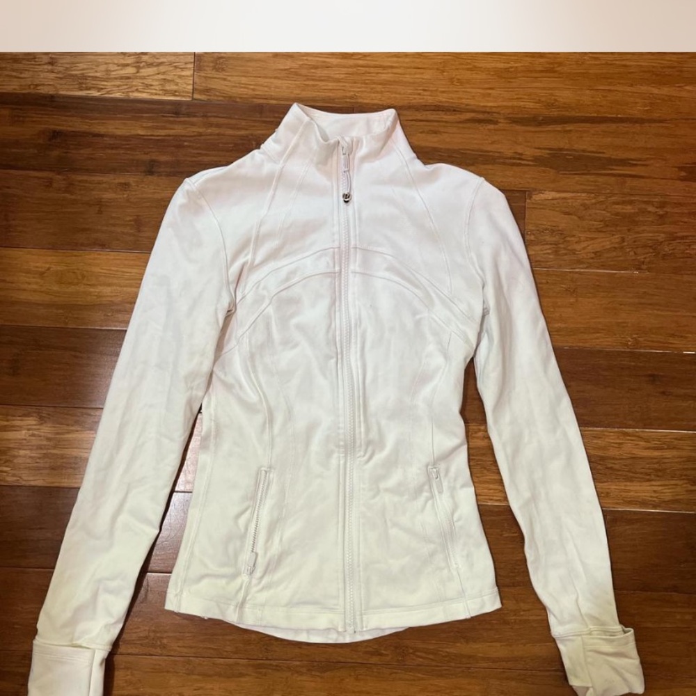 White Lululemon Define Jacket - image 1